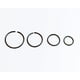 thumbnail image 1 of Set 4 Piercing Septum Negro Aros Nostril Daith Tragus Helix, 1 of 3