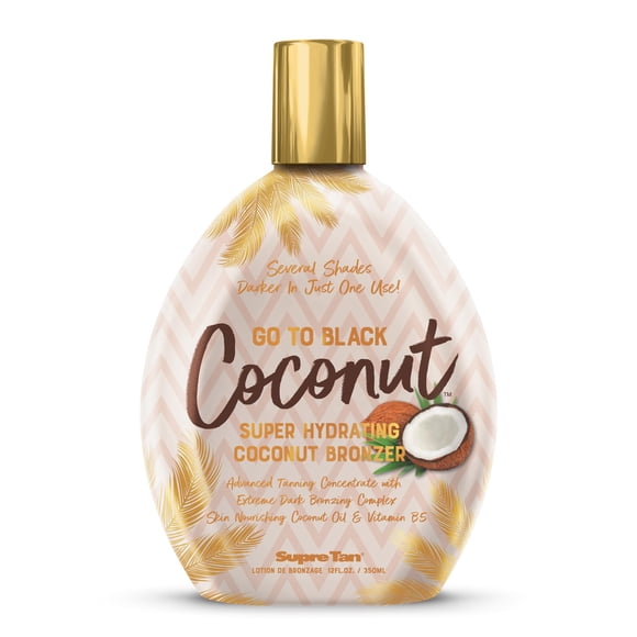 Loción bronceadora Supre 350 ml Black Coconut Bronzer