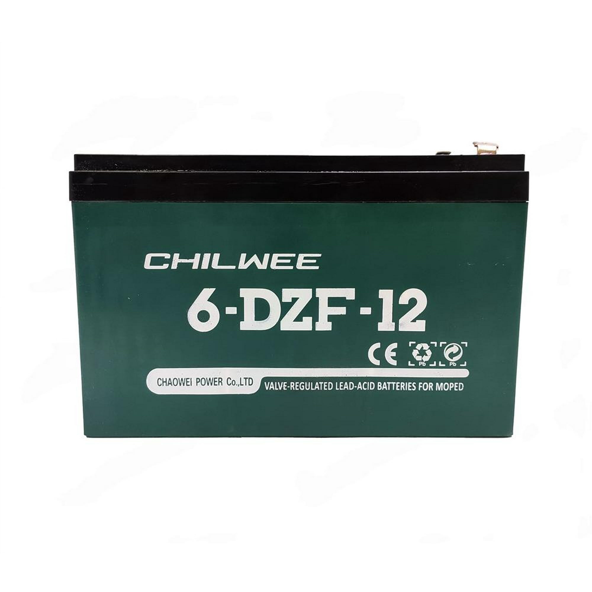 Baterias 12v 12ah Para Bicicletas / Motos Eléctricas Chilwee (6-dzf-12)