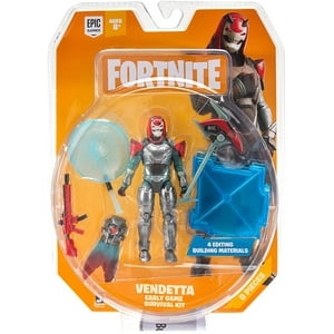 Fortnite Early Game Survival Kit 1 Figure Pack, Vendetta