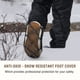 thumbnail image 4 of 1 par de crampones de resorte para escalada, cubrezapatos antideslizantes para todo el pie, para exteriores, para nieve, con cubierta antideslizante, tacos de tracción para caminar, trotar o hacer, 4 of 8