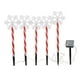thumbnail image 1 of Estacas Solares Navideñas COPOS DE NIEVE Led Para Jardin De 25cm, 1 of 3