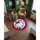 thumbnail image 4 of Alfombra Circular Acolchada Infantil De 80cm De Hello Kitty, 4 of 6