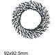 thumbnail image 5 of Troqueles de metal con forma de corona de ramas, plantillas de corte para álbumes de recortes, tarjetas, etc., 5 of 7
