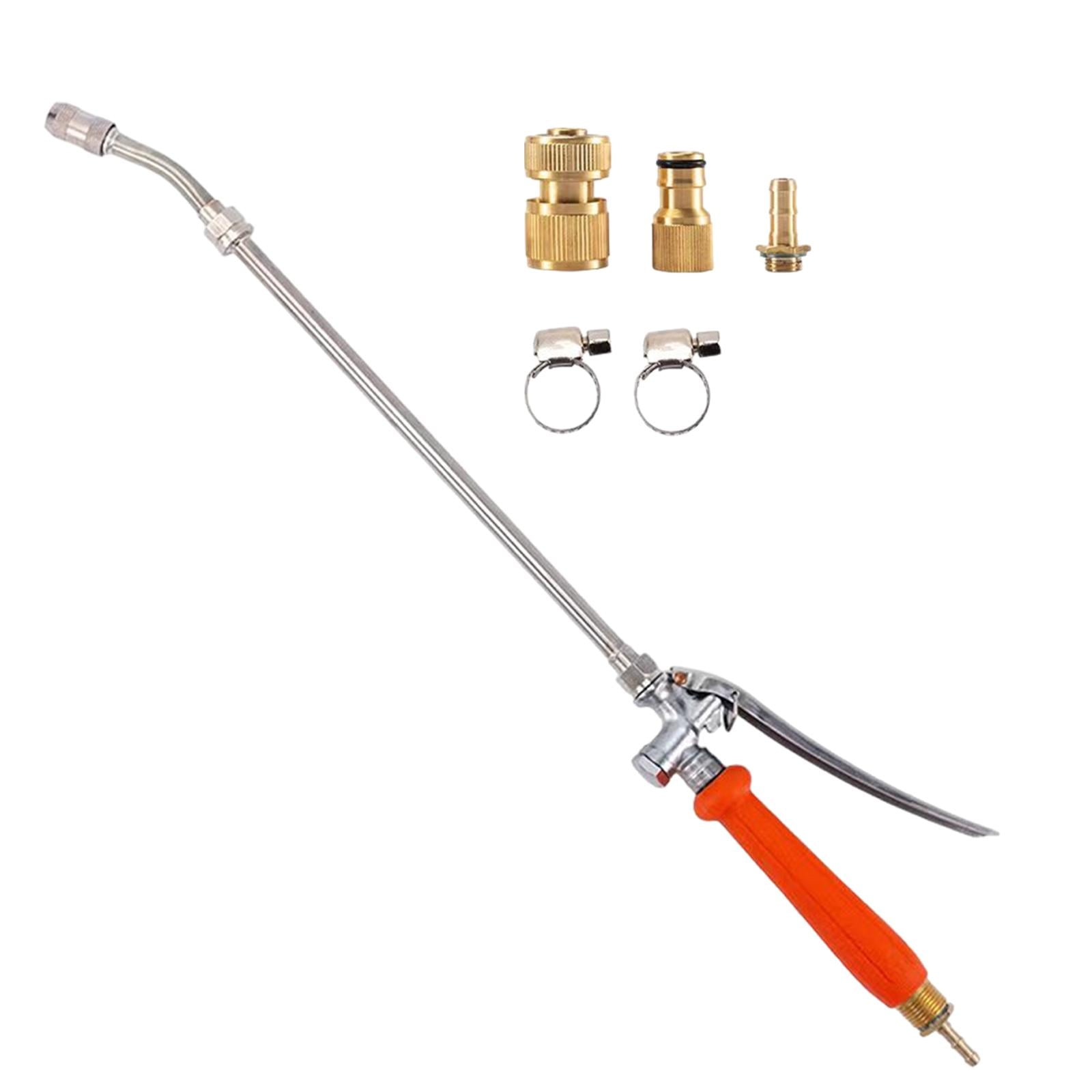 Magideal - Varitas Pulverizadoras De Púas De Latón, Varillas Pulverizadoras Para Plantas, Fácil De Conectar Con Manguera, Conector Rápido, Pulverizador De Jardín 72cm Con M6m10