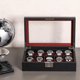 thumbnail image 4 of Caja de Relojes ROTHWELL de Cuero Negro/Rojo – 10 Ranuras, 4 of 8