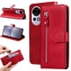 thumbnail image 1 of Funda con Cremallera para Huawei Nova 12, Carcasa Cartera de Cuero PU con Soporte y Tarjetero, 1 of 6