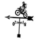 thumbnail image 1 of Veleta Indicador De Dirección Del Viento Para Decoración Exterior De Techo, Bicicleta De Montaña, 1 of 5