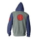 thumbnail image 5 of Sudadera con capucha para hombre Ripple Junction XL verde oliva estilo Kakashi (anime), 5 of 8