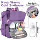 thumbnail image 3 of Mochila cambiadora Jiefeike 29 × 20 × 38 cm con aislamiento y puerto USB, 3 of 7