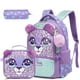 thumbnail image 1 of Kids Backpacks for Girls School Bag with Lunch Box School Backpack for Girls Set Cute Bookbag for Kindergarten, 1 of 3