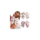 thumbnail image 5 of Pañuelo elástico floral para el cabello - 3 piezas, pañuelos florales con pinzas para el cabello, pañuelos para la cabeza para mujeres, 5 of 8