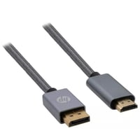 Hp - Cable Display Port A Hdmi 4K Chapado Dhc-Dp03-01M