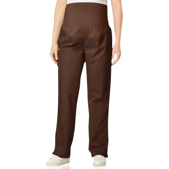 PANTALONES WINK WonderWORK Cargo de Maternidad Chocolate Talla M