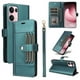 thumbnail image 5 of FOXDOCK Funda tipo Cartera para OPPO Reno 13 Pro 5G – Cubierta de Cuero PU con Múltiples Ranuras, Bolsillo para Efectivo y Correa de Muñeca, 5 of 6