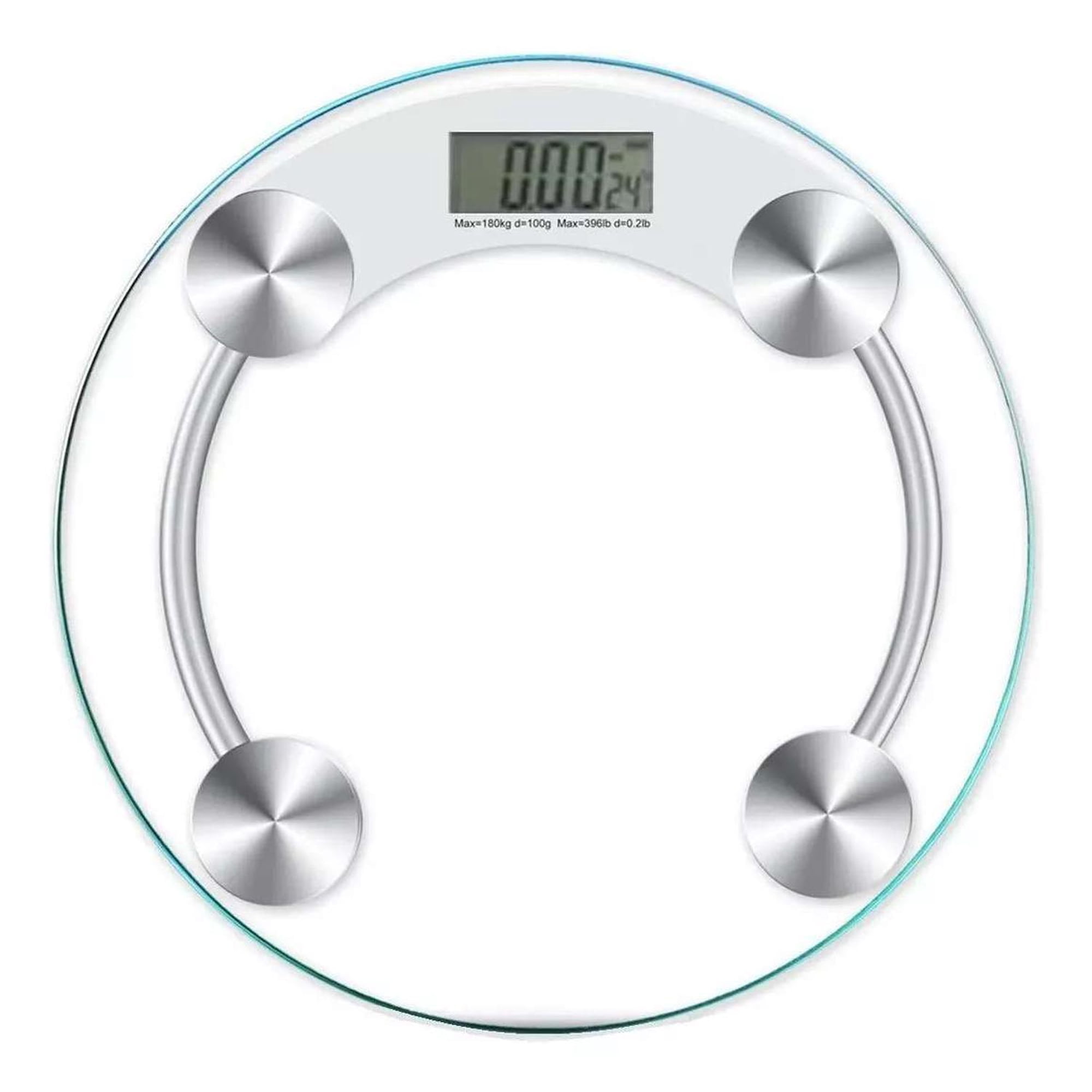 Gen - Pesa Digital De Baño Balanza Digital 180 Kg Blanco