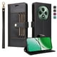 thumbnail image 5 of FOXDOCK Funda tipo Cartera para OPPO Reno 12F 5G – Cubierta de Cuero PU con Múltiples Ranuras, Bolsillo para Efectivo y Correa de Muñeca, 5 of 6