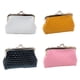thumbnail image 1 of monederos pequeños para hombre y mujer, con monedero y cierre giratorio, minicartera para tarjetas de crédito y llaves, monedero, anillo y efectivo, monedero., 1 of 5