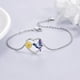 thumbnail image 4 of Pulsera Plata 925 Corazon Colibri Girasol Mujer Regalo Joyas plateado Talla única, 4 of 5