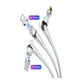 thumbnail image 1 of Cable Usb 3 Puntas Micro Usb Lightning Tipo C, 1 of 3