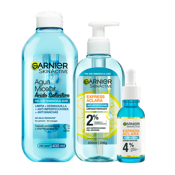 Pack Anti-Imperfecciones Serum + Limpiador + Agua Micelar
