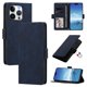 thumbnail image 1 of Funda Billetera Delgada para iPhone 16 Pro con Ranuras y Soporte Azul oscuro, 1 of 6