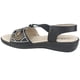 thumbnail image 2 of Sandalia Chalada Mujer Lena-3 Negro Casual, 2 of 4