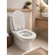 thumbnail image 2 of Asiento Tapa WC Elongado De Madera Con bisagras Metalica y Cierre Sueve Modelo Hessen Marca Taumm, 2 of 8
