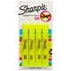 thumbnail image 1 of Highlighters Sharpie Tank Style con punta cincelada, color amarillo, 4 unidades, 1 of 6