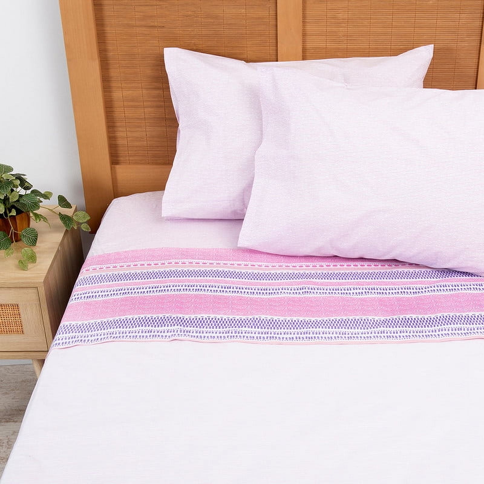 Sábana Mashini 180 Hilos 2 P Lirio