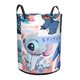 thumbnail image 2 of Cesta De Lavandería Lilo Y Stitch Desmarcar Redonda Con Asa, 2 of 6