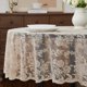 thumbnail image 2 of Mantel redondo vintage de lino 335 cm LinenZone, 2 of 5