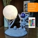 thumbnail image 1 of 1pc Cute Mini Night Light, Moon Cute Figure Light Rechargeable Astronaut Decoration Astronaut Lamp Tabletop Light Healing Astronaut Astronaut Creative Gift Car Carrying Inside Cake Decoration Luminous, 1 of 3