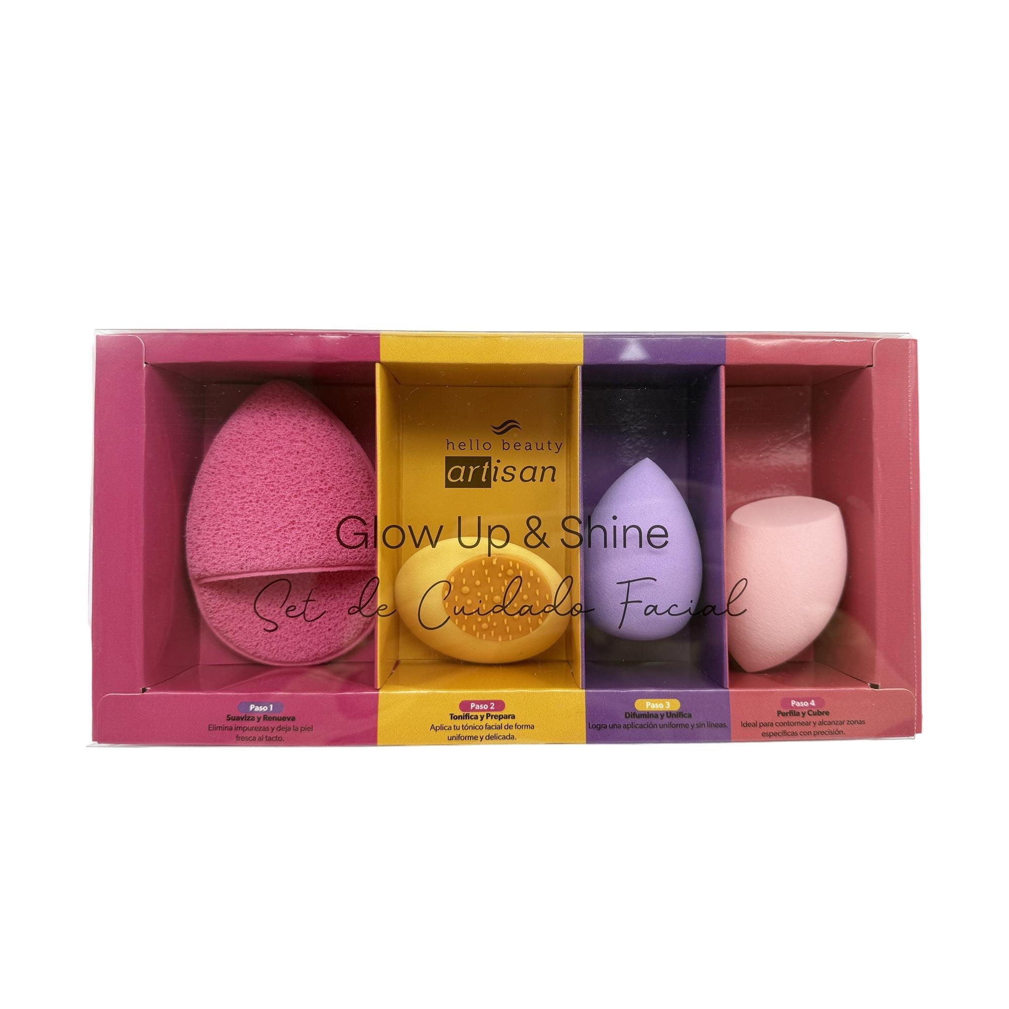 Set Facial Esponja 1 Un Hello Beauty