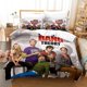 thumbnail image 1 of The Big Bang Theory Bedding Set Single Twin Full Queen King Size Bed Set Aldult Kid Bedroom Duvetcover Sets 3D Print Anime Bed Sheets, 1 of 5