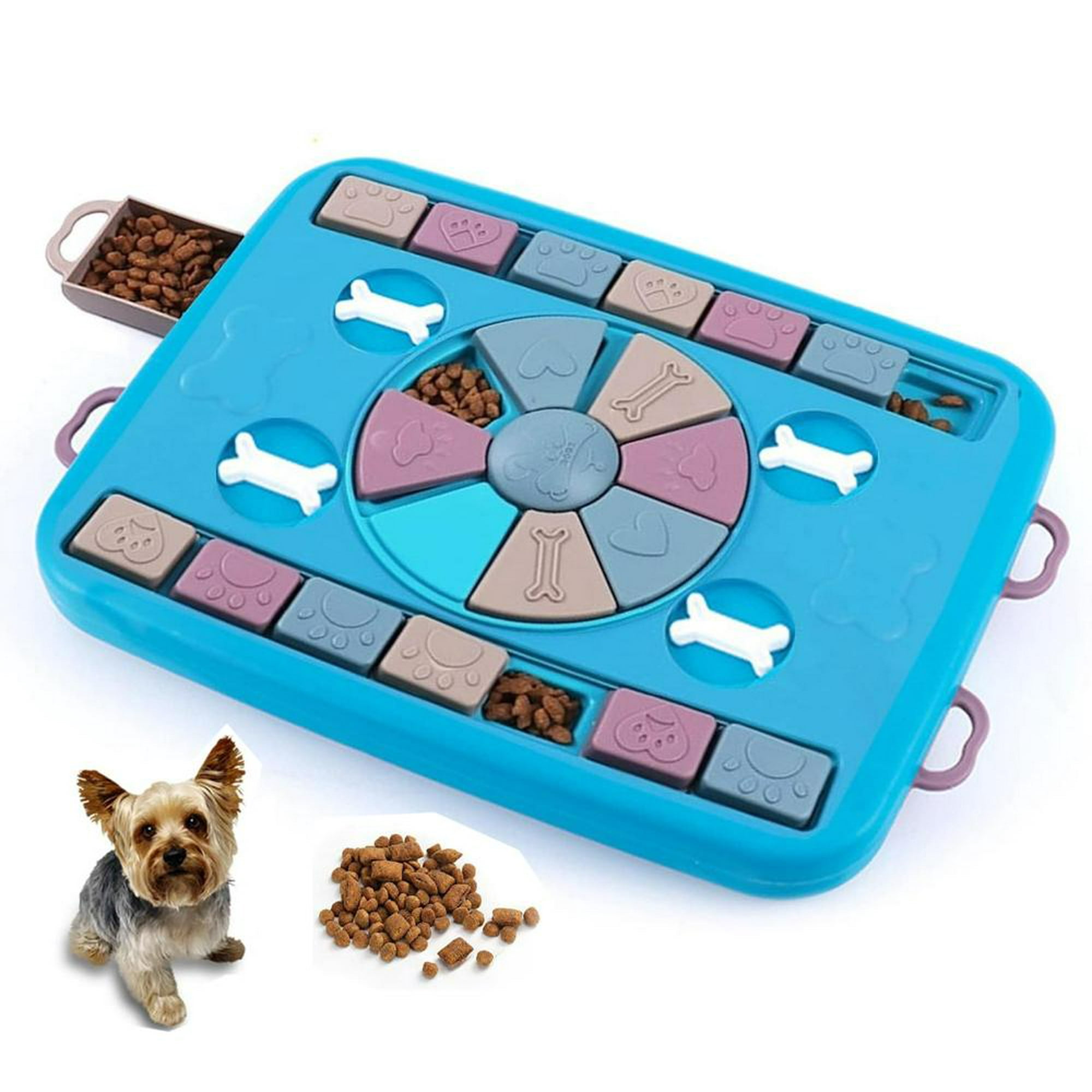 Genérico - Dispensador Comida Perro Puzzle Interactivo Antideslizante