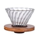 thumbnail image 2 of Embudo De Goteo De Café De Vidrio Transparente Para Café Pequeño, 2 of 3