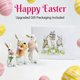 thumbnail image 5 of Figuras de conejito de pascua, diseño de conejito de Hodao, White Family, 5 of 6