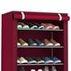 thumbnail image 3 of Zapatero Organizador Hogar Tela 5 Niveles Red Wine, 3 of 3