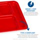 thumbnail image 3 of Bandeja Carlisle FoodService Products 25x36 cm Verde, 3 of 5