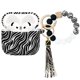 thumbnail image 1 of Estuche PowerDriver Zebra para AirPods 4 con cordón, 1 of 8