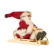 thumbnail image 2 of Figura De Trineo De Papá Noel, Mesa Para El Hogar, Adornos De Navidad De Papá Noel, Estilo De Decoración E, 2 of 5