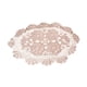 thumbnail image 1 of Mantel Individual Para Mesa De Comedor, Mantel Individual Ovalado Para Cocina, Boda, Cafetería, Fiesta, Color Beige, 1 of 3