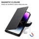 thumbnail image 5 of Funda para FOXDOCK iPhone 14 Pro Max – Cuero Premium, 3 ranuras para tarjetas, Protección contra impactos, 5 of 5