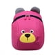 thumbnail image 1 of Canvas Bear Backpack For Age 1-3 Kids Cartoon Kindergarten Backpack School Birthday Gift, 1 of 3