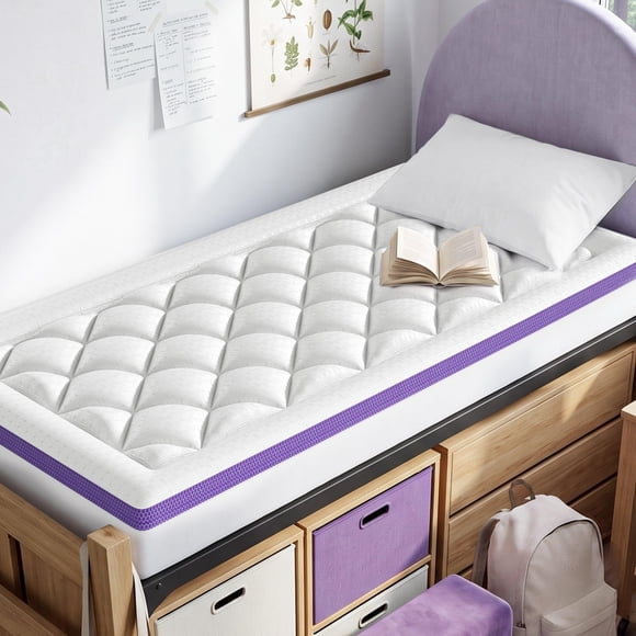Sobrecolchón ChiXpace Twin XL de Viscosa y Bambú