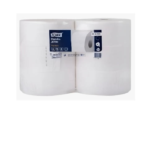 Papel Higiénico Tork Premium Jumbo D/H 6 Rollos x 250 m HI55024