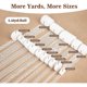 thumbnail image 2 of Ilauke 82 yardas de cinta de encaje blanco, 15 rollos de ribete vintage, 2 of 3