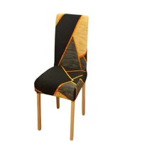 Genérico - Set De 6 Fundas De Silla Elasticadas Con Diseño Estampado F13