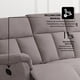 thumbnail image 3 of Reclinable 3c Beijing Tela Moka, 3 of 8